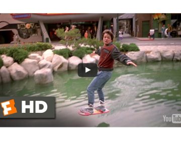 video hoverboard ritorno al futuro